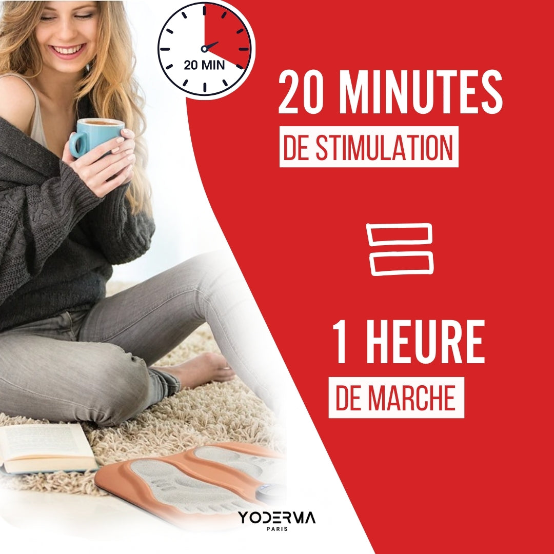 Yoderma® | Stimulateur de circulation sanguine - Yoderma
