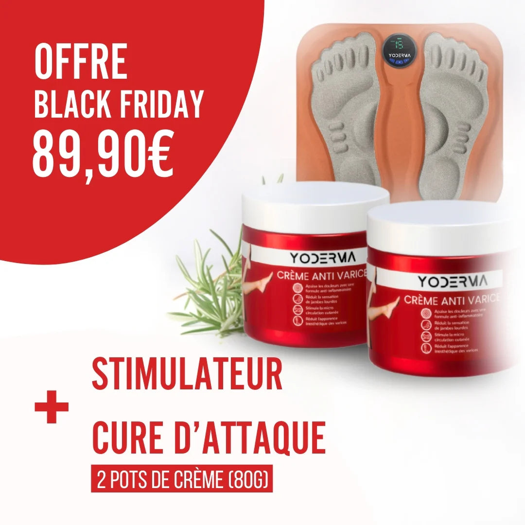 Crème anti-varice et jambes lourdes | Yoderma® - Yoderma